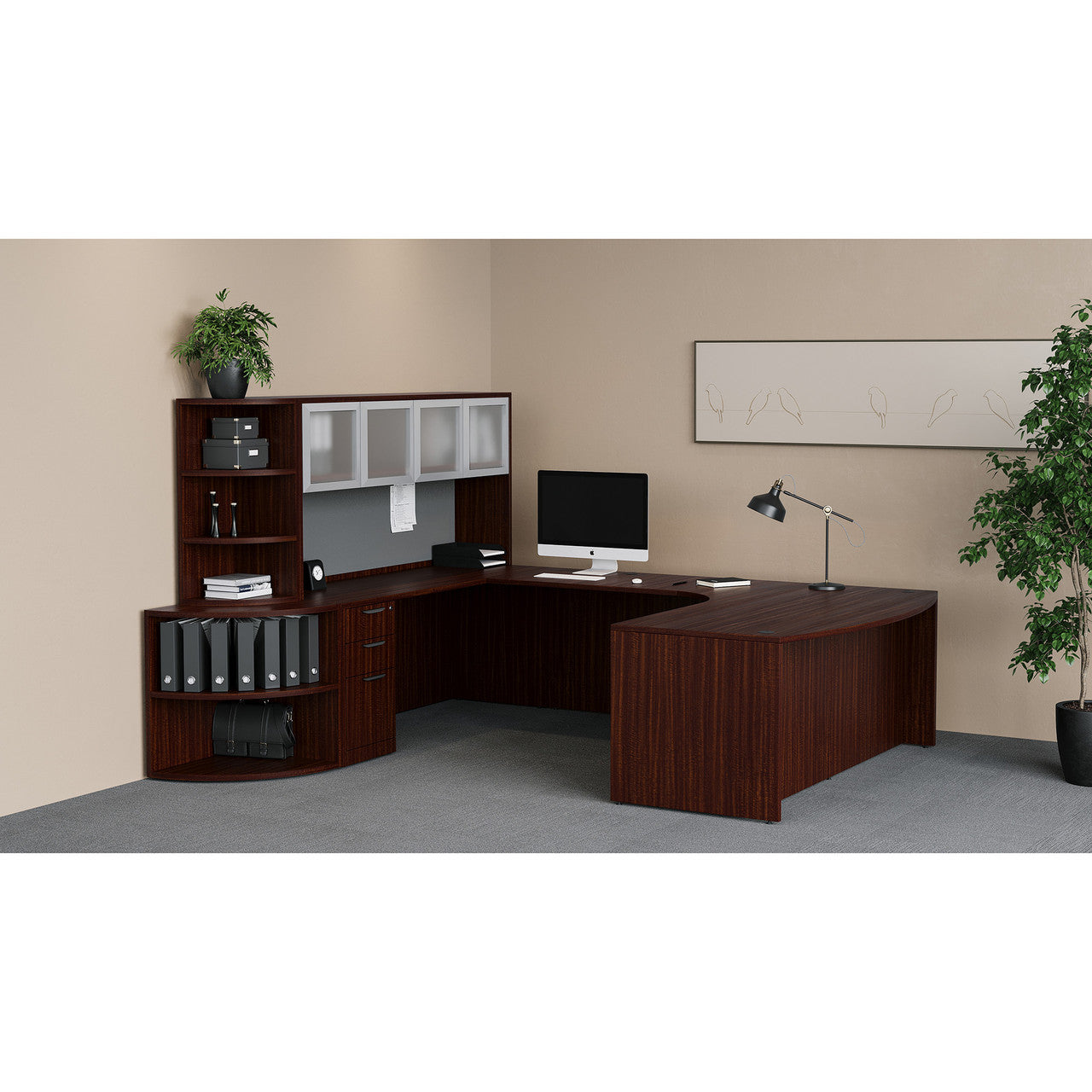 U Shaped Executive Desk