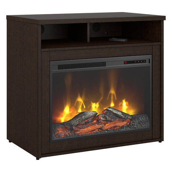Bush Business Furniture Series C 32W Electric Fireplace with Shelf