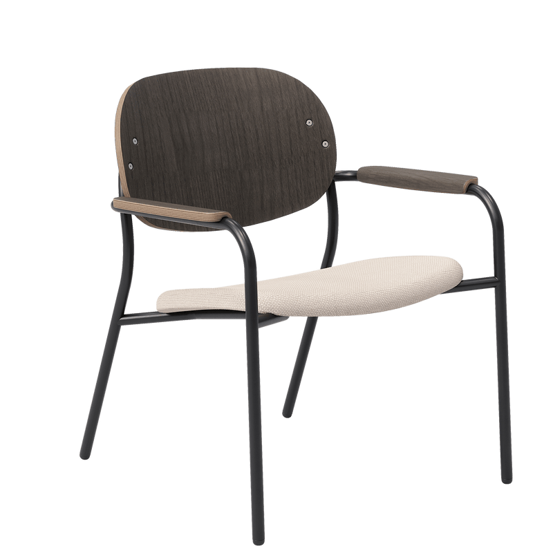 KFI Tioga Laminate Seat and Back With Arms Lounge Chair