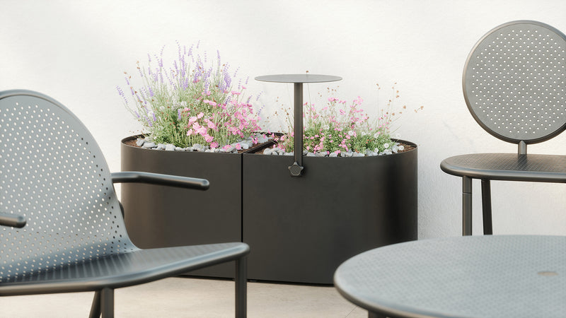 Juna Planter Half Circle