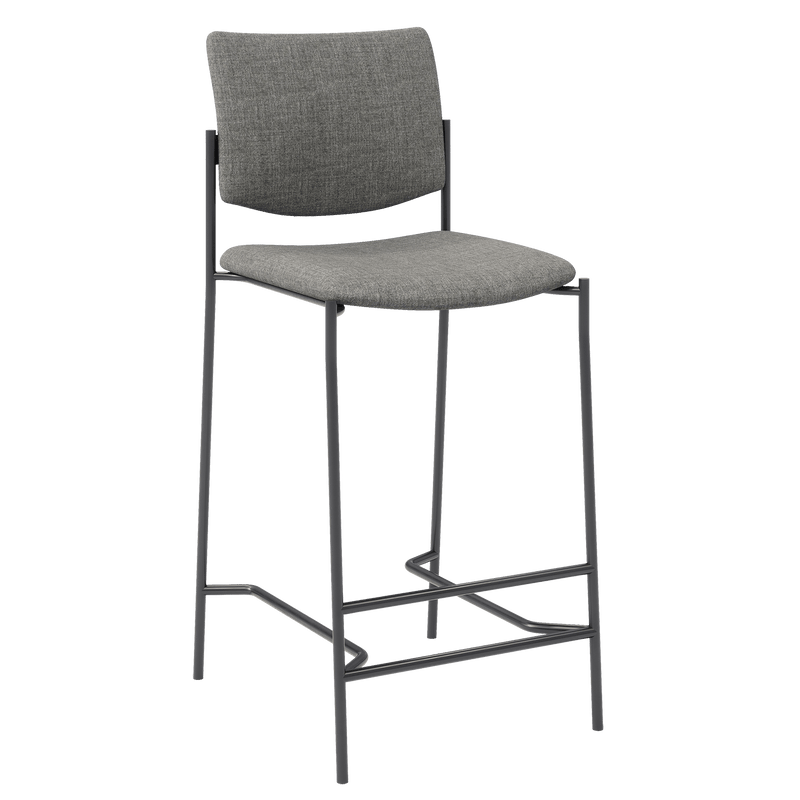 KFI Studios Evolve Series Upholstered Bar Height Stool