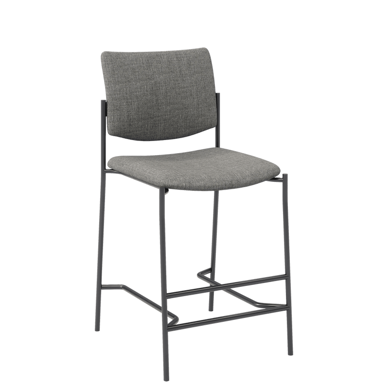 KFI Studios Evolve Series Upholstered Counter Height Stool