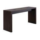 Loci 24"D x 84"W x 41"H Stained Wood Collaborative Standing Table