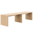 Loci 168"W x 42"D Stained Wood Boardroom Table