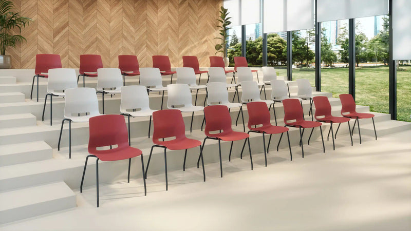 KFI IMME Stackable Polypropylene Guest Chair