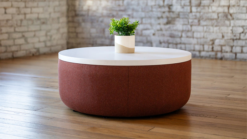 KFI Studios Dotti Collection Large Round Occasional Table