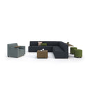 Hakr Round Ottoman 24 Dia Mobile