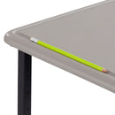 AlphaBetter® Desk, 28 x 20" Standard Top and Swinging Footrest Bar