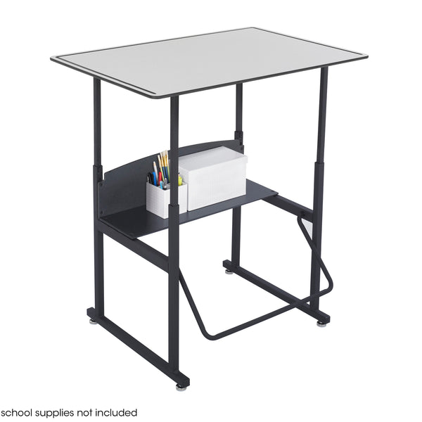 AlphaBetter® Height-Adjustable Desk, 36 x 24”, Premium or Dry Erase Top