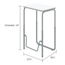 AlphaBetter® 2.0 Height – Adjustable Student Desk with Pendulum Bar 29”-43”