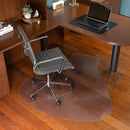 OS Everlife Chair Mat for Hard Floors, 54" x 60" Workstation, Clear