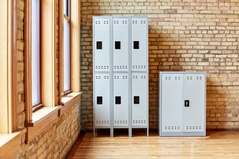 Double Tier Locker 3 Column