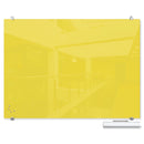 OS Visionary Hierarchy Magnetic Glass Dry Erase Board - 48"W x 36"H
