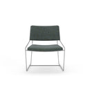 Bryce Upholstered Indoor Wire Lounge Chair