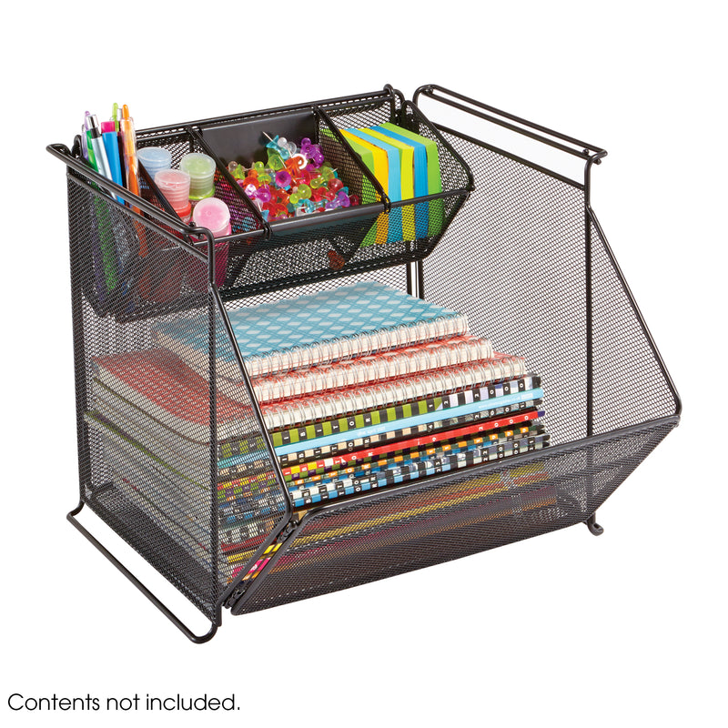 Onyx™ Stackable Mesh Storage Bins