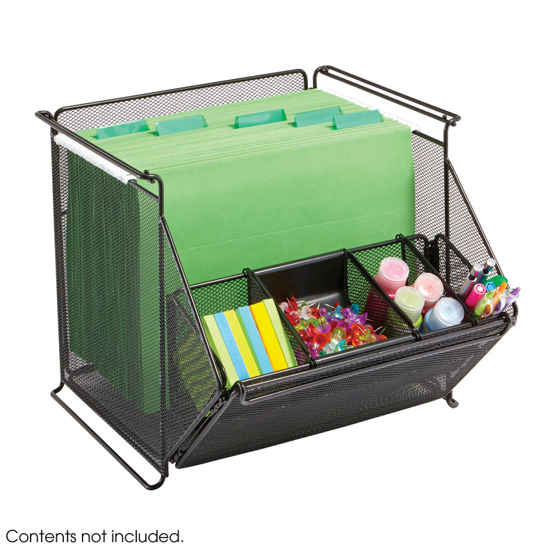 Onyx™ Stackable Mesh Storage Bins