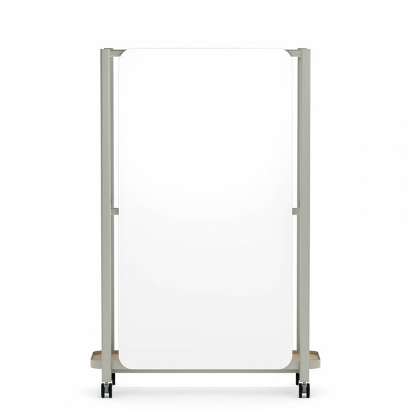 Collaborative Spaces™ 48"W Single Sided Whiteboard Cart