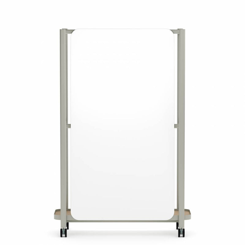 Collaborative Spaces™ 48"W Single Sided Whiteboard Cart