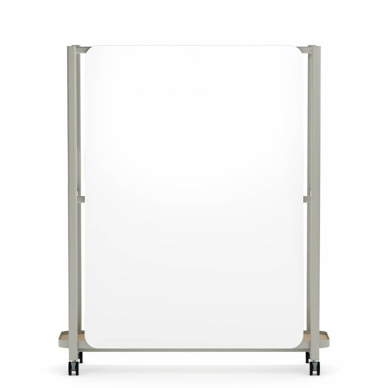 Collaborative Spaces™ 60"W Single Sided Whiteboard Cart