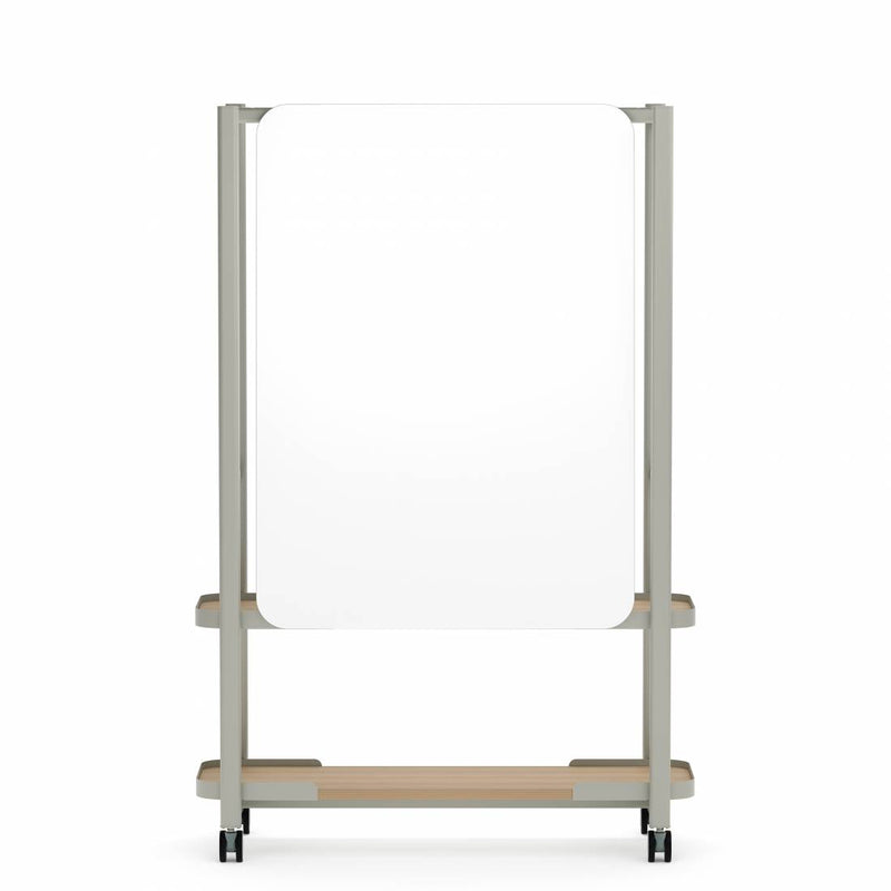 Collaborative Spaces™ 60"W Combo Whiteboard Cart