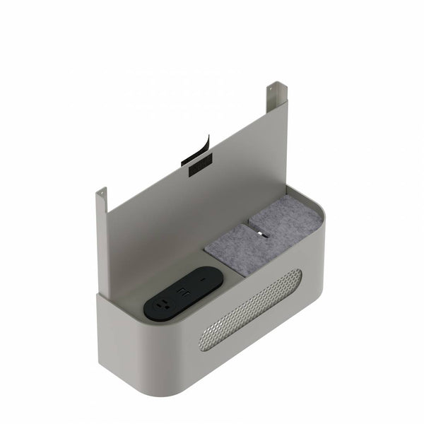 Collaborative Spaces™ Media Tray with 1 Power Outlet, 2 USB-A Ports & 1 USB-C Port