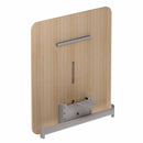 Collaborative Spaces™ 42"W Collaboration Table Media Unit with TV Mount