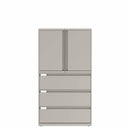 Prime™ 65.6"H Three File Multi-Storage Cabinet, 30"W x 18"D - One Adjustable Shelf