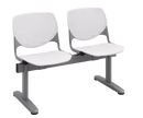 Kool Polypropylene 2 Seat Beam Chair