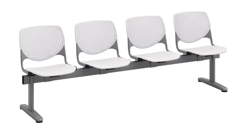 KFI Kool Series 4 Person Beam Seating Configuration