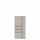 Prime™ 49.6"H Personal Tower, Open Side Shelves, Box/Box/File - Left, Wardrobe - Right