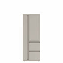 Prime™ 65.6"H Personal Tower, Open Side Shelves, Wardrobe - Left, File/File - Right