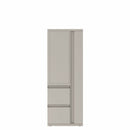 Prime™ 65.6"H Personal Tower, Open Side Shelves, File/File - Left, Wardrobe - Right