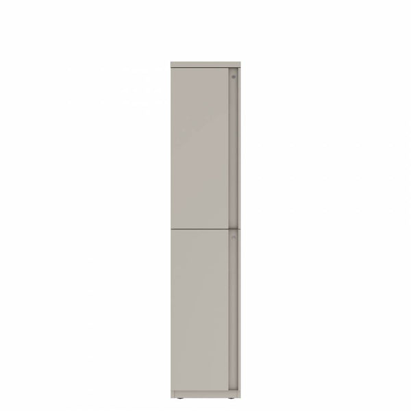 Prime™ 72"H Single Column Locker, Two Rows, 15"W x 18"D, Full Pull Doors - Left Opening