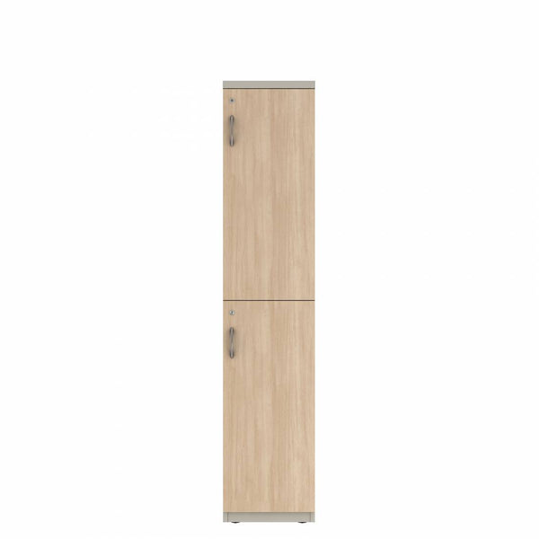 Prime™ 72"H Single Column Locker, Two Rows, 15"W x 18"D, Laminate Doors - Right Opening