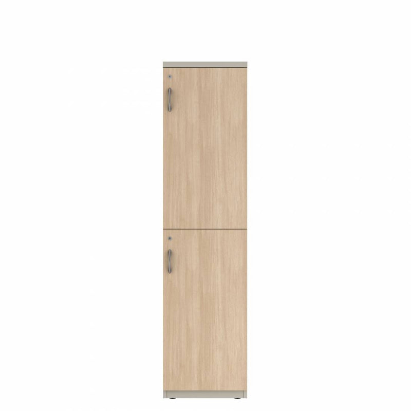 Prime™ 72"H Single Column Locker, Two Rows, 18"W x 18"D, Laminate Doors - Right Opening