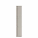 Prime™ 72"H Single Column Locker, Three Rows, 12"W x 18"D, Full Pull Doors - Right Opening