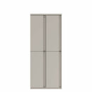 Prime™ 72"H Double Column Locker, Two Rows, 30"W x 18"D, Full Pull Doors - Left Opening