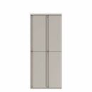 Prime™ 72"H Double Column Locker, Two Rows, 30"W x 18"D, Full Pull Doors - Right Opening