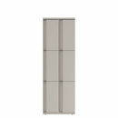 Prime™ 72"H Double Column Locker, Three Rows, 24"W x 18"D, Full Pull Doors - Right Opening