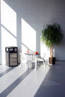 Evos™ Series Steel Receptacles, 38 Gallon Capacity