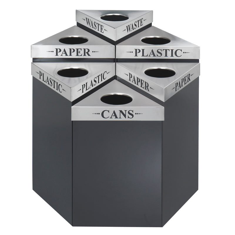 Trifecta® Waste Receptacle 30"H Base