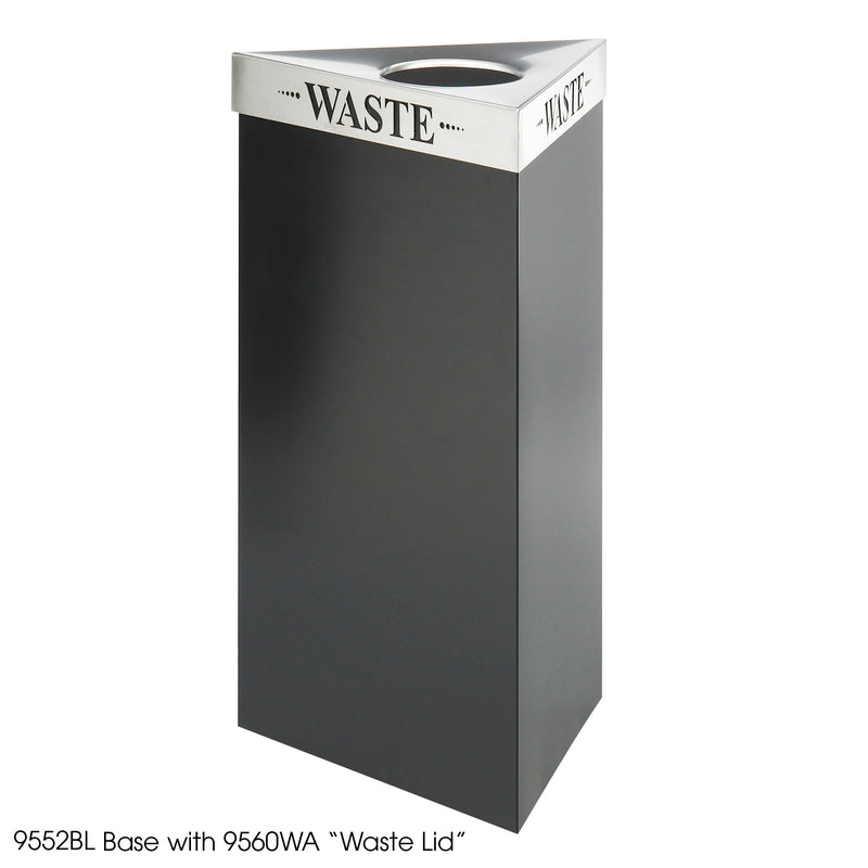 Trifecta® Waste Receptacle 34"H Base