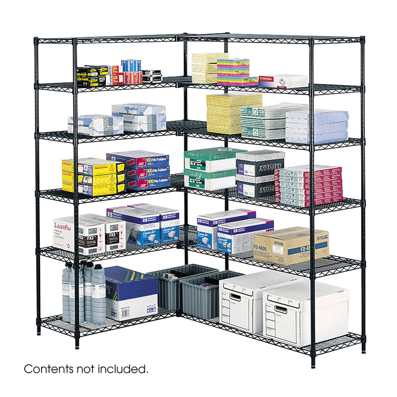 Industrial Wire Shelving Starter Unit, 48 x 18"