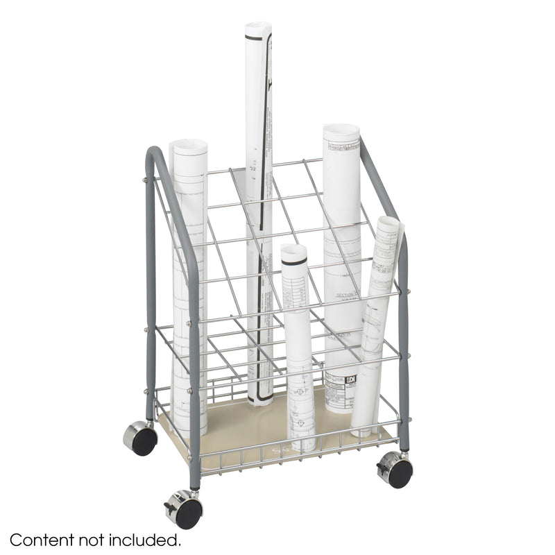 Tubular Steel Wire Roll File, 20 Compartment