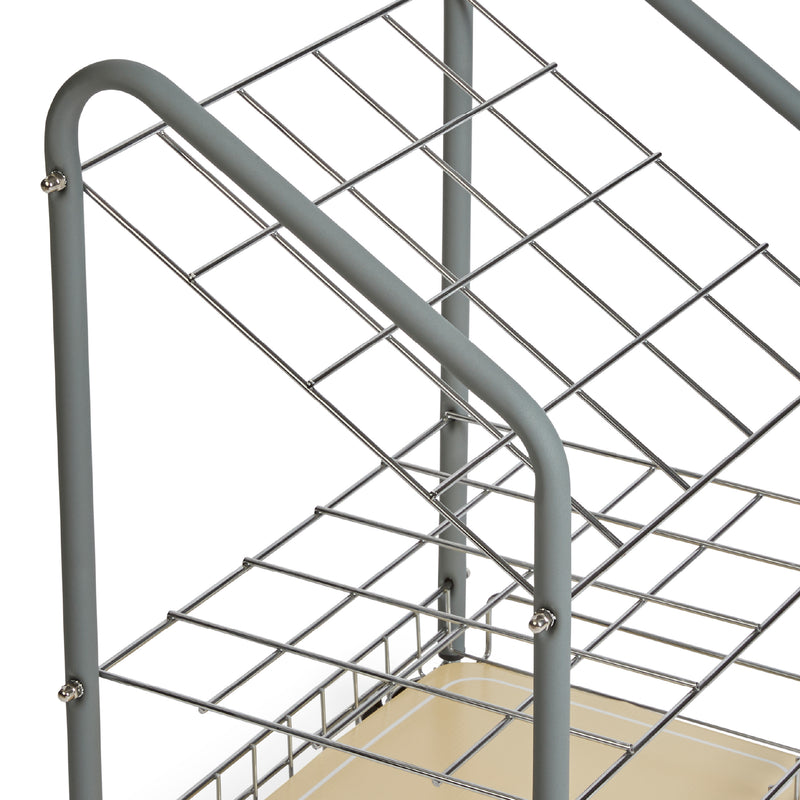 Tubular Steel Wire Roll File, 20 Compartment