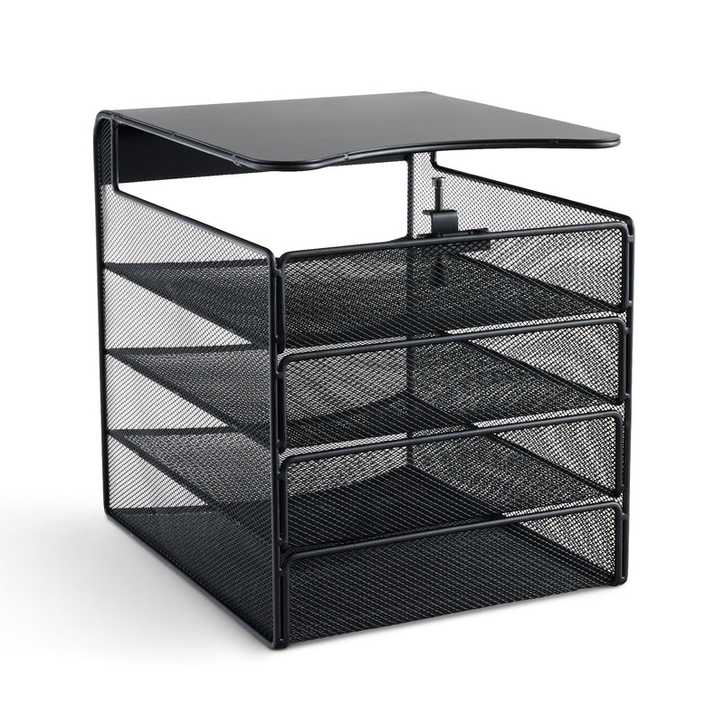 Onyx™ Mesh Solid Top Horizontal Hanging Storage