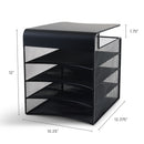 Onyx™ Mesh Solid Top Horizontal Hanging Storage