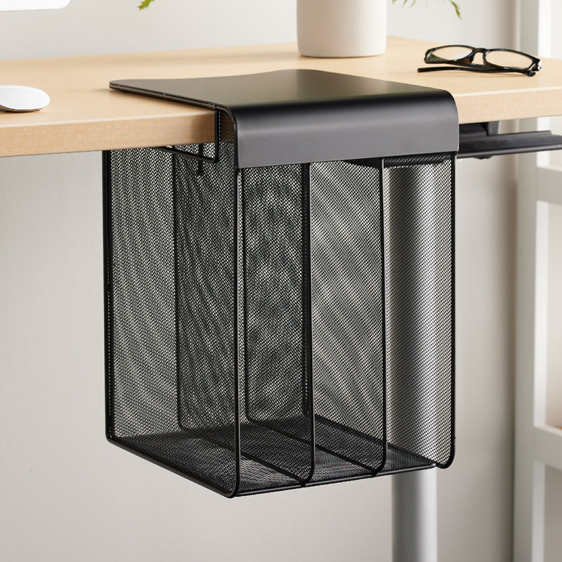 Onyx™ Mesh Solid Top Vertical Hanging Storage