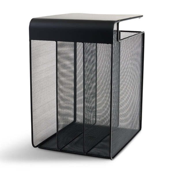 Onyx™ Mesh Solid Top Vertical Hanging Storage