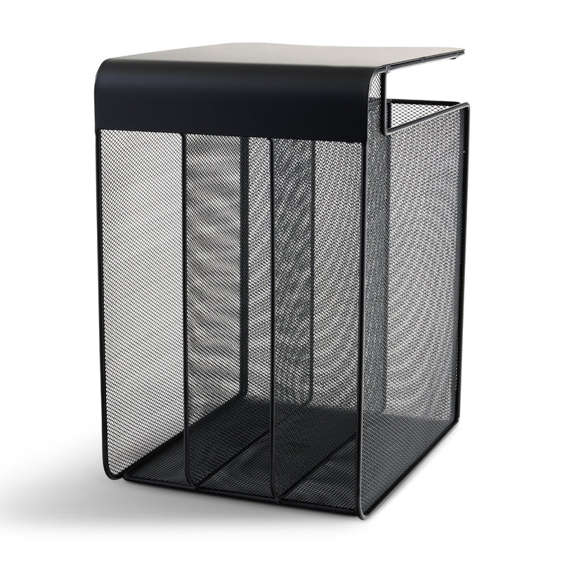 Onyx™ Mesh Solid Top Vertical Hanging Storage